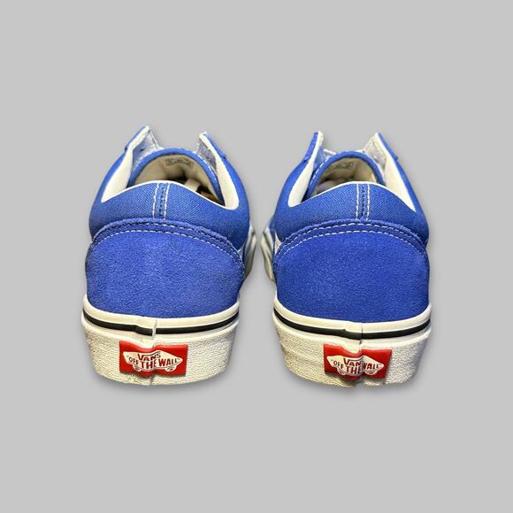 Vans Old Skool Royal Blue & White Men’s Sneakers - Size 8 - Picture 4 of 7